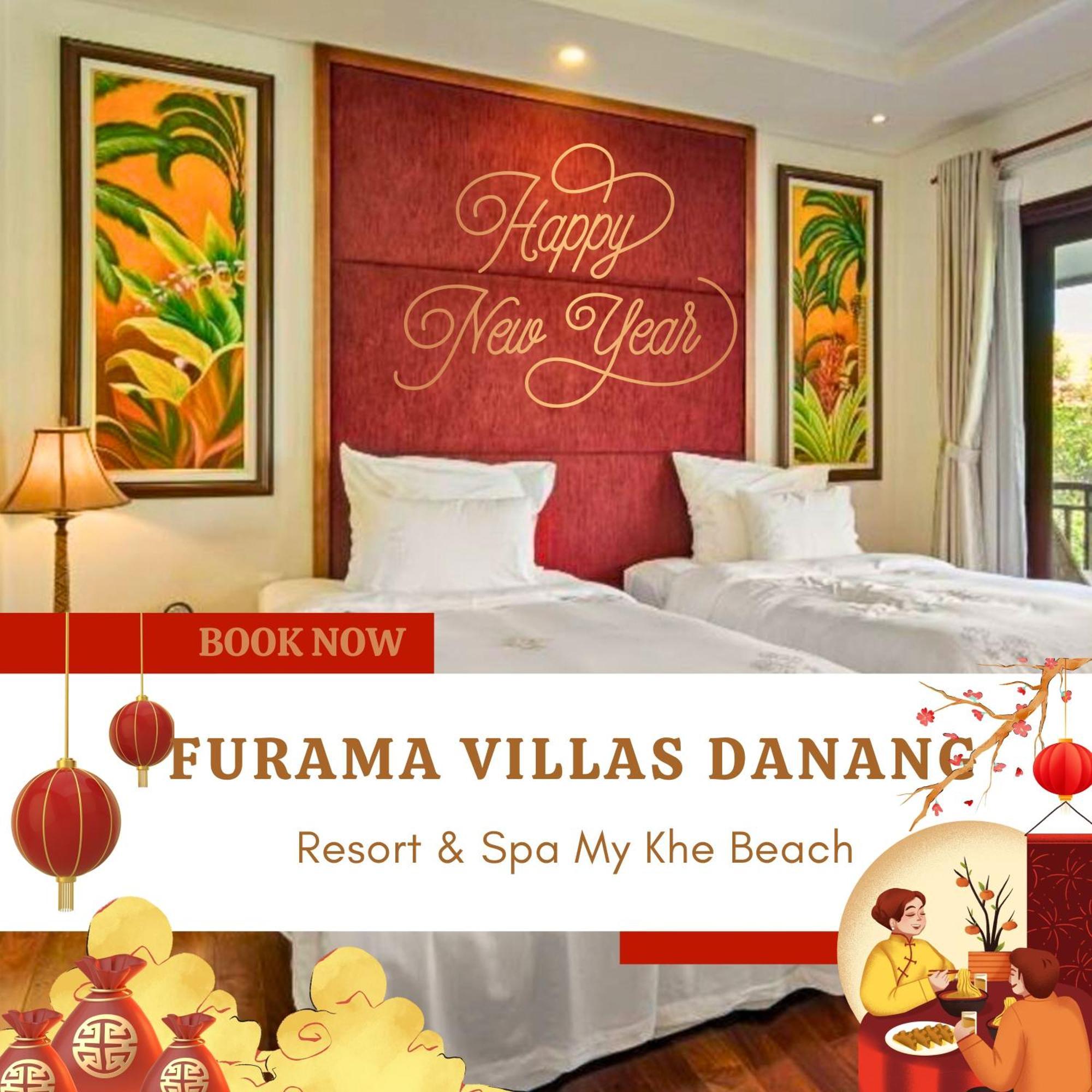 Da Nang Paradise Center My Khe Beach Resort & Spa Exterior foto
